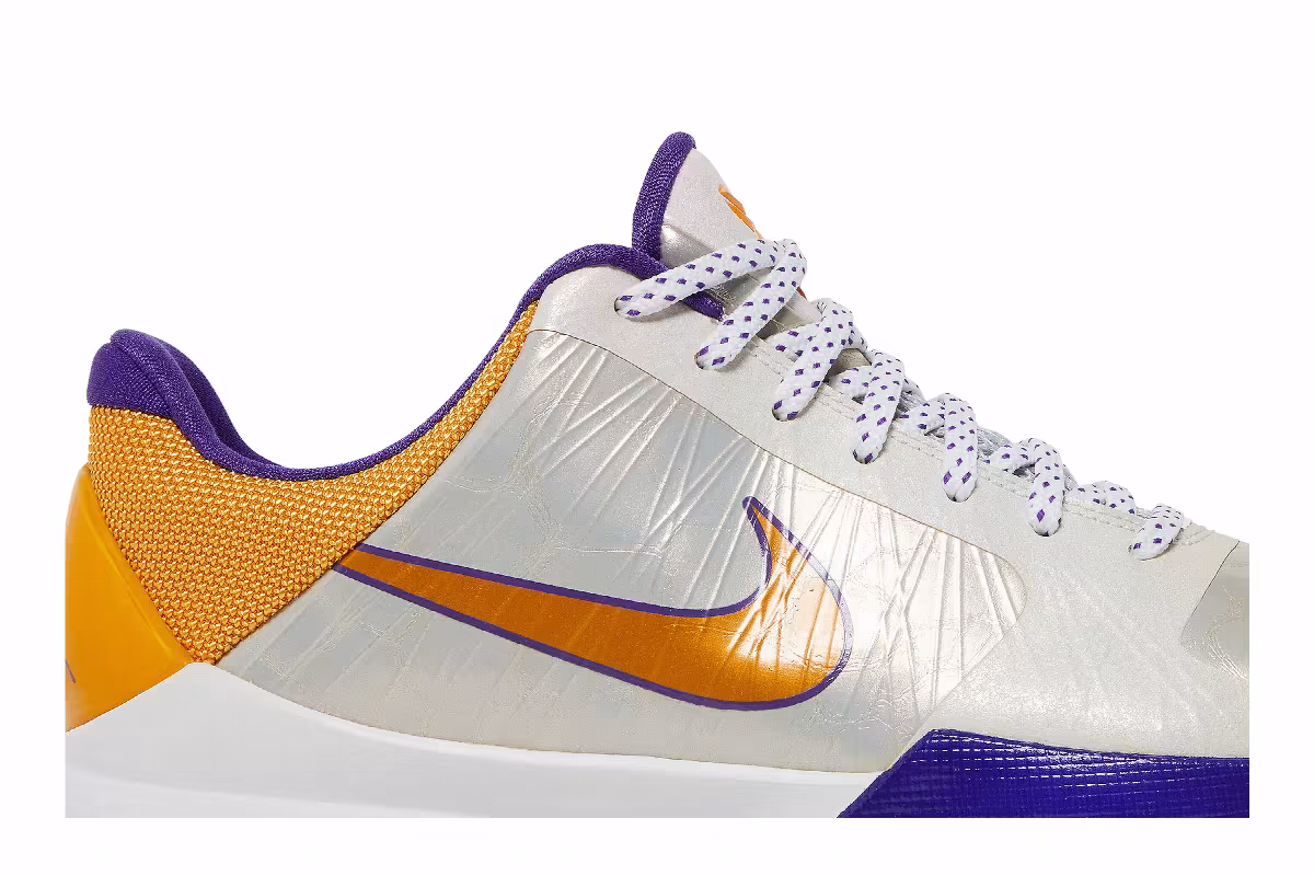 Nike Zoom Kobe 5 GS Lakers Home, view 3