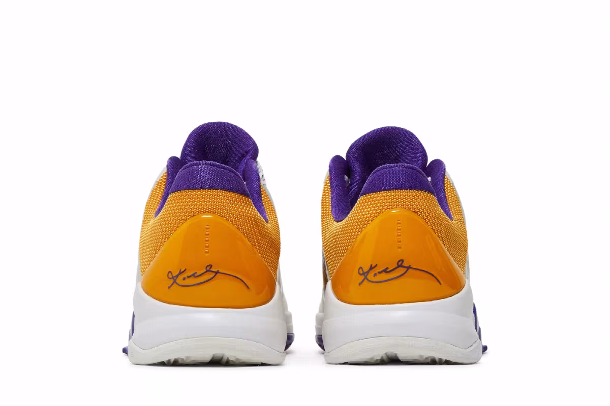 Nike Zoom Kobe 5 GS Lakers Home, view 7