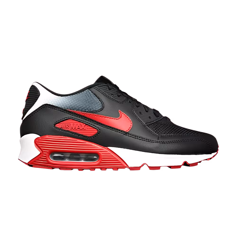 Nike Air Max 90 Bred Metallic Silver
