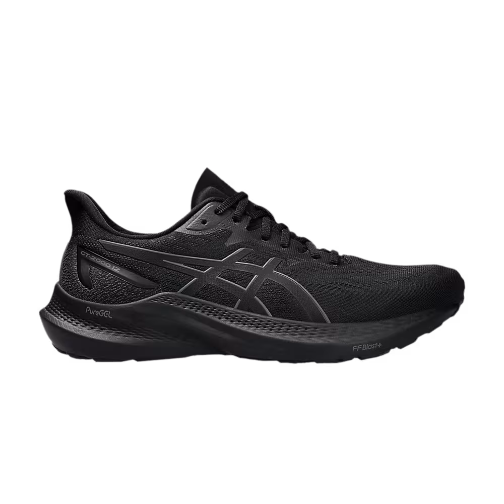 Asics GT 2000 12 Wide Triple Black