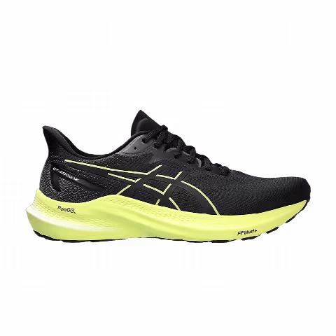 Asics GT 2000 12 Wide 'Black Glow Yellow'