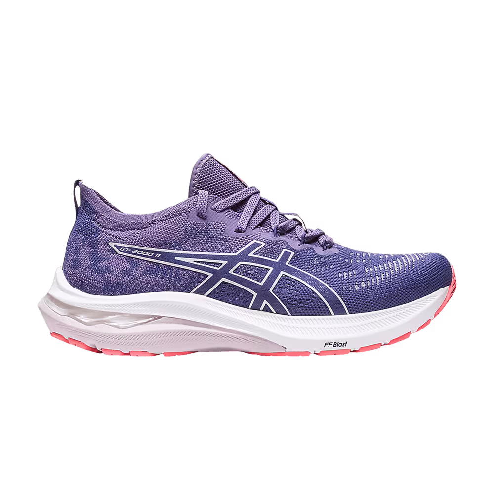 Asics Women's GT 2000 11 MK Knit Indigo Blue Papaya