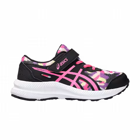Asics Contend 8 PS 'Black Hot Pink Camo'