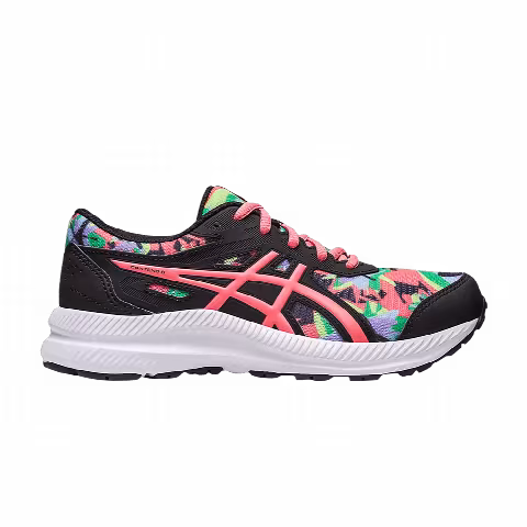 Asics Contend 8 GS 'Black Papaya Camo'