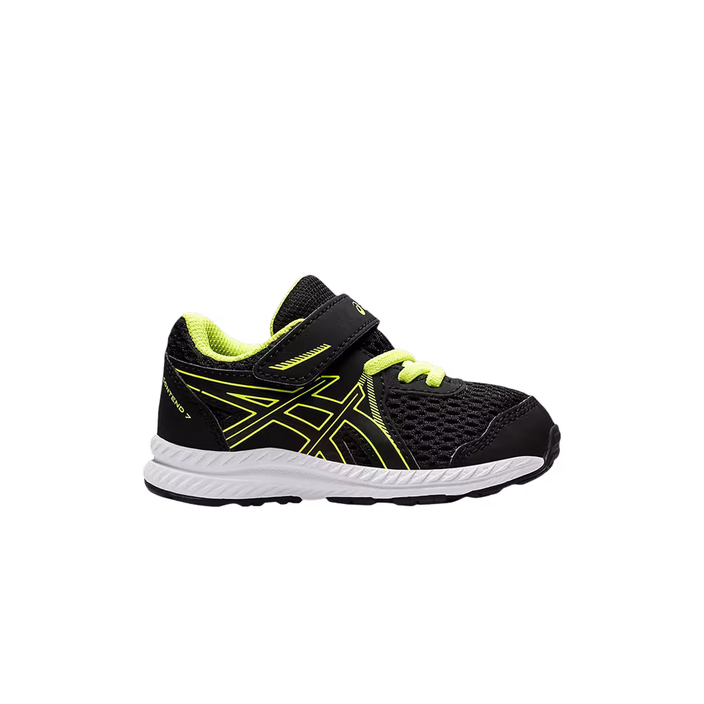 Asics Gel Contend 7 TD Black Hazard Green
