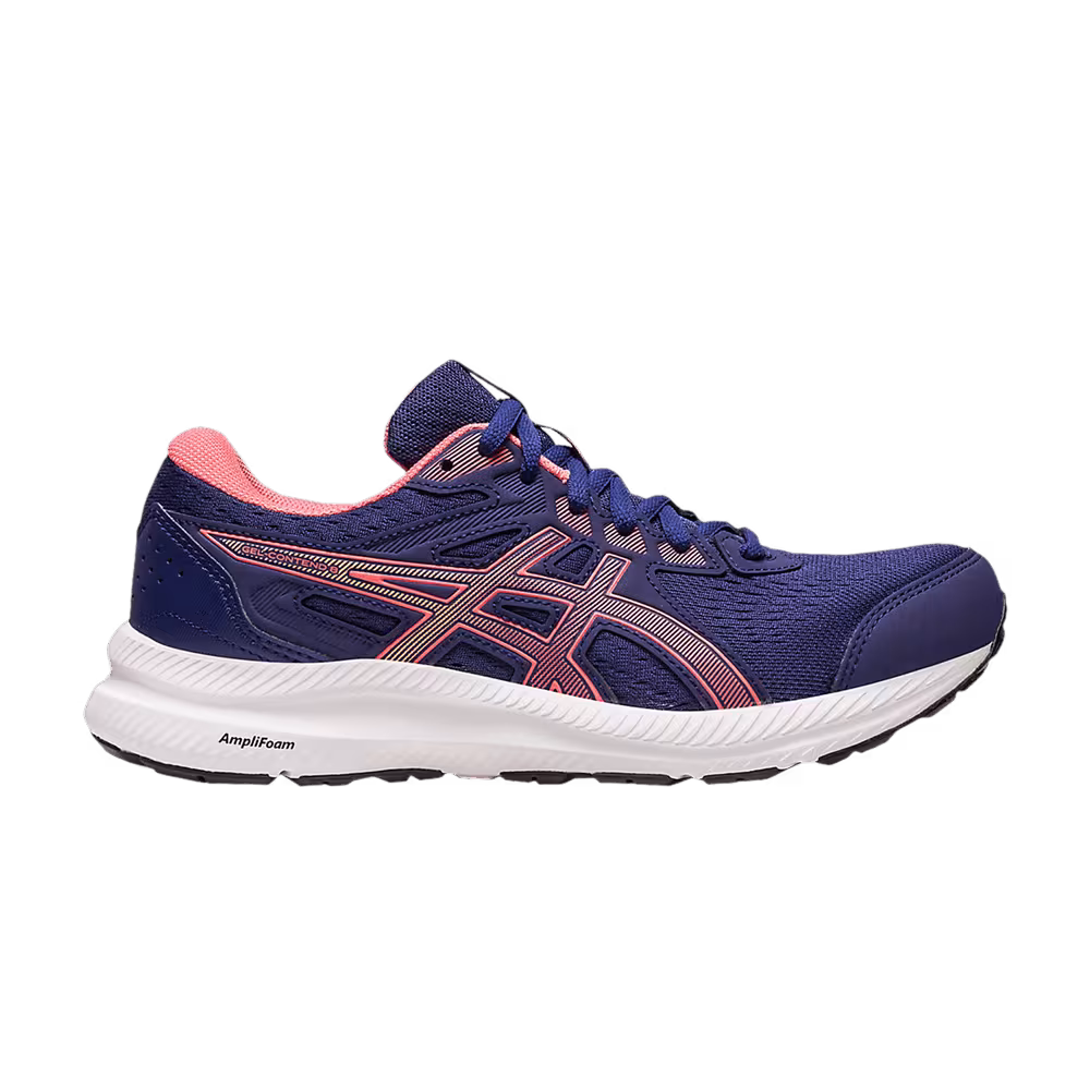 Asics Women's Gel Contend 8 Indigo Blue Papaya