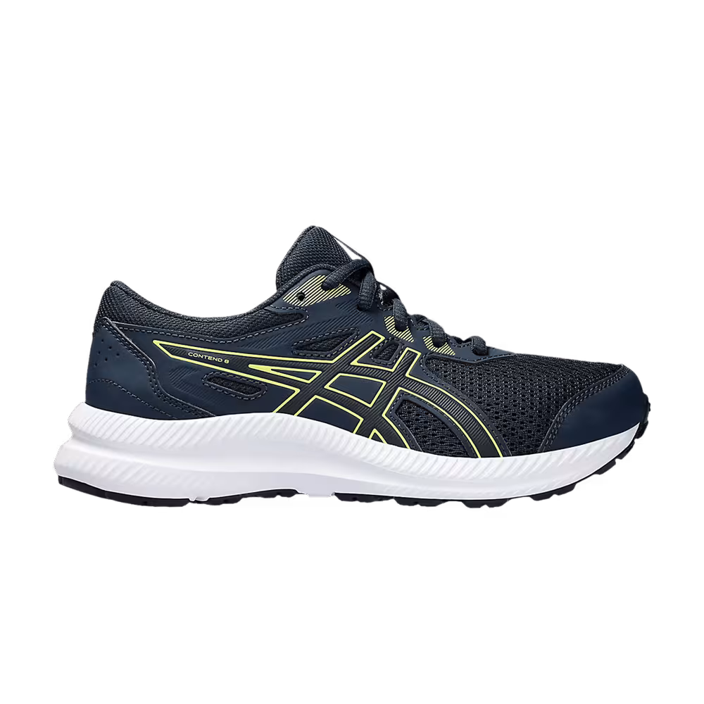 Asics Contend 8 GS French Blue Glow Yellow
