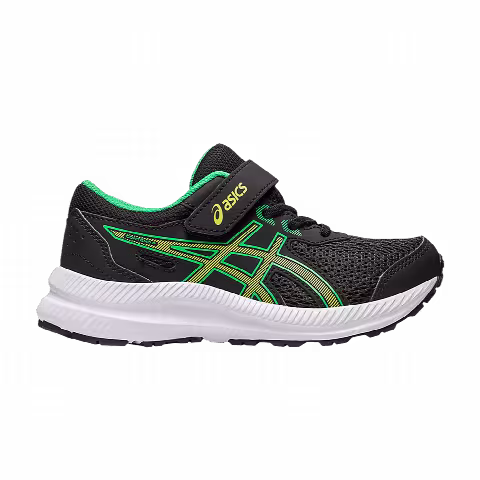 Asics Contend 8 PS 'Black Lime Zest'