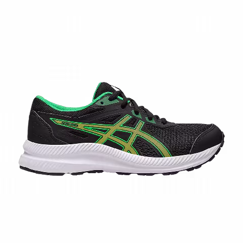 Asics Contend 8 GS 'Black Lime Zest'