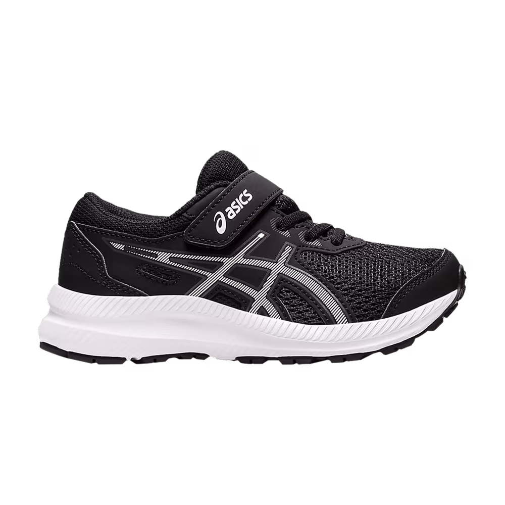 Asics Contend 8 PS Black White