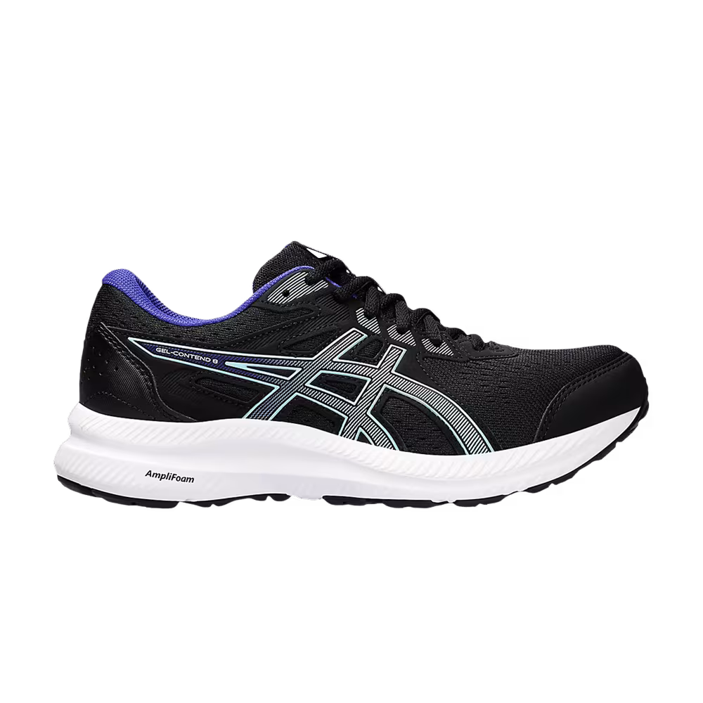 Asics Women's Gel Contend 8 Black Aquarium