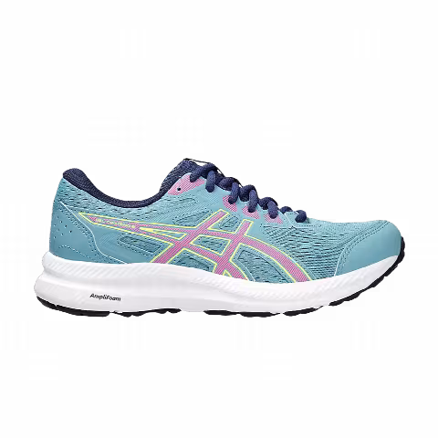 Asics Wmns Gel Contend 8 'Gris Blue Hot Pink'