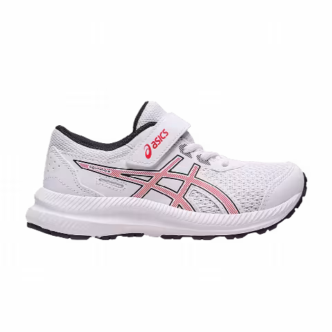 Asics Contend 8 PS 'White Electric Red'