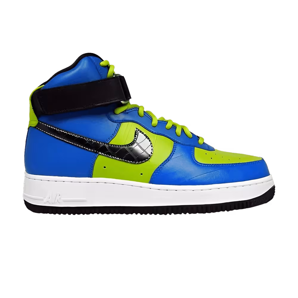 Nike Air Force 1 High Premium ZF Blue Bright Cactus