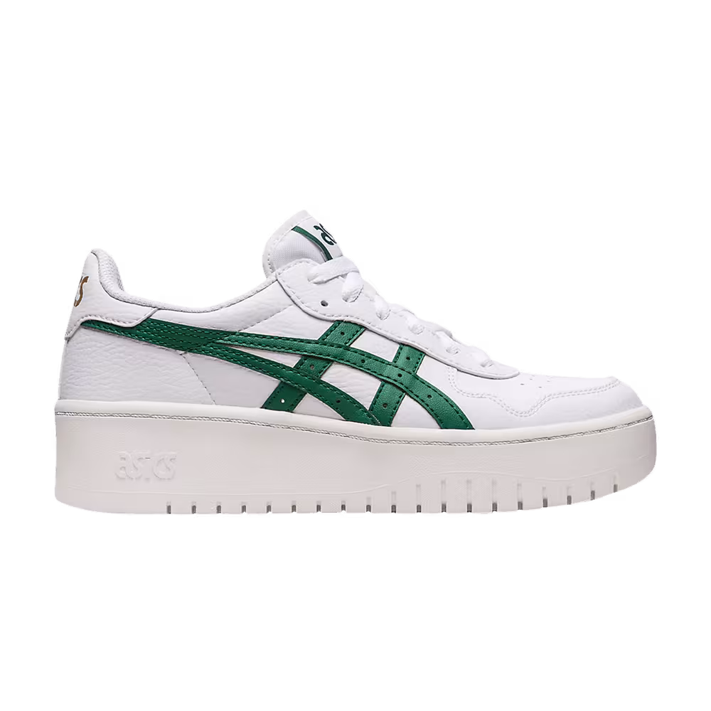 Asics Women's Japan S PF White Shamrock Green