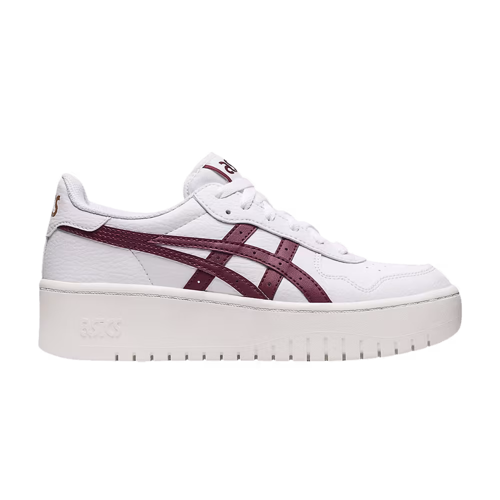Asics Women's Japan S PF White Deep Mars