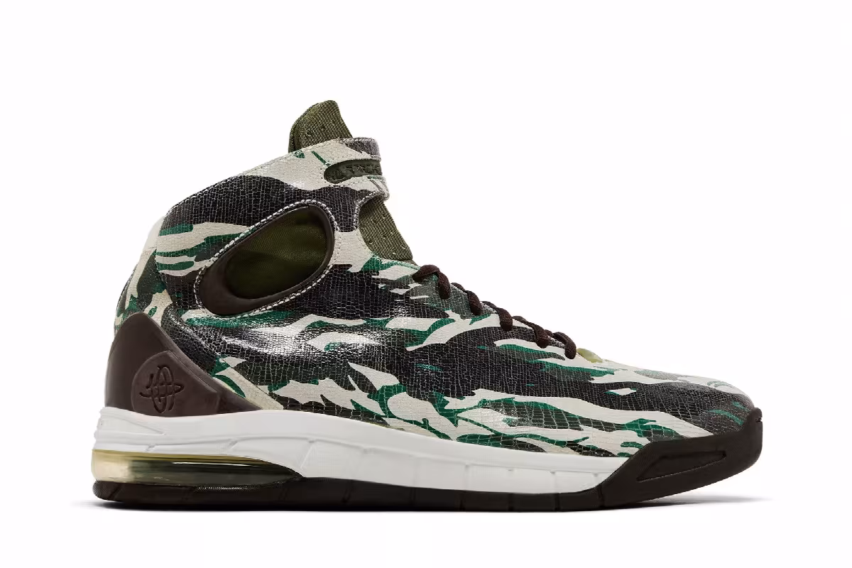 Nike Air Max Huarache 2K4 Olive Camo, view 2