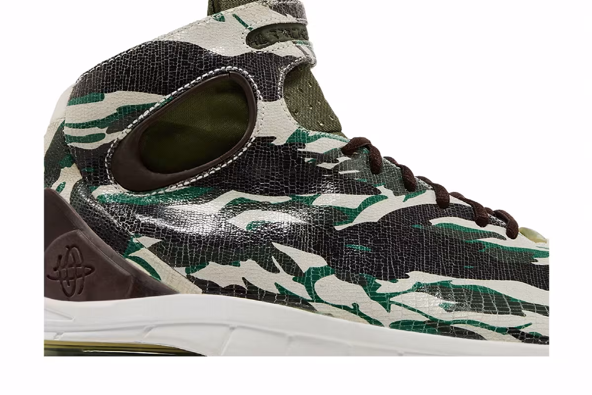 Nike Air Max Huarache 2K4 Olive Camo, view 3