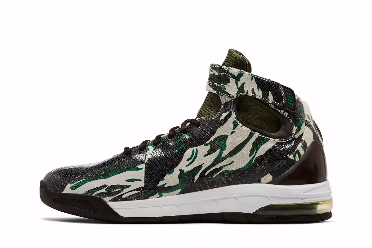Nike Air Max Huarache 2K4 Olive Camo, view 4