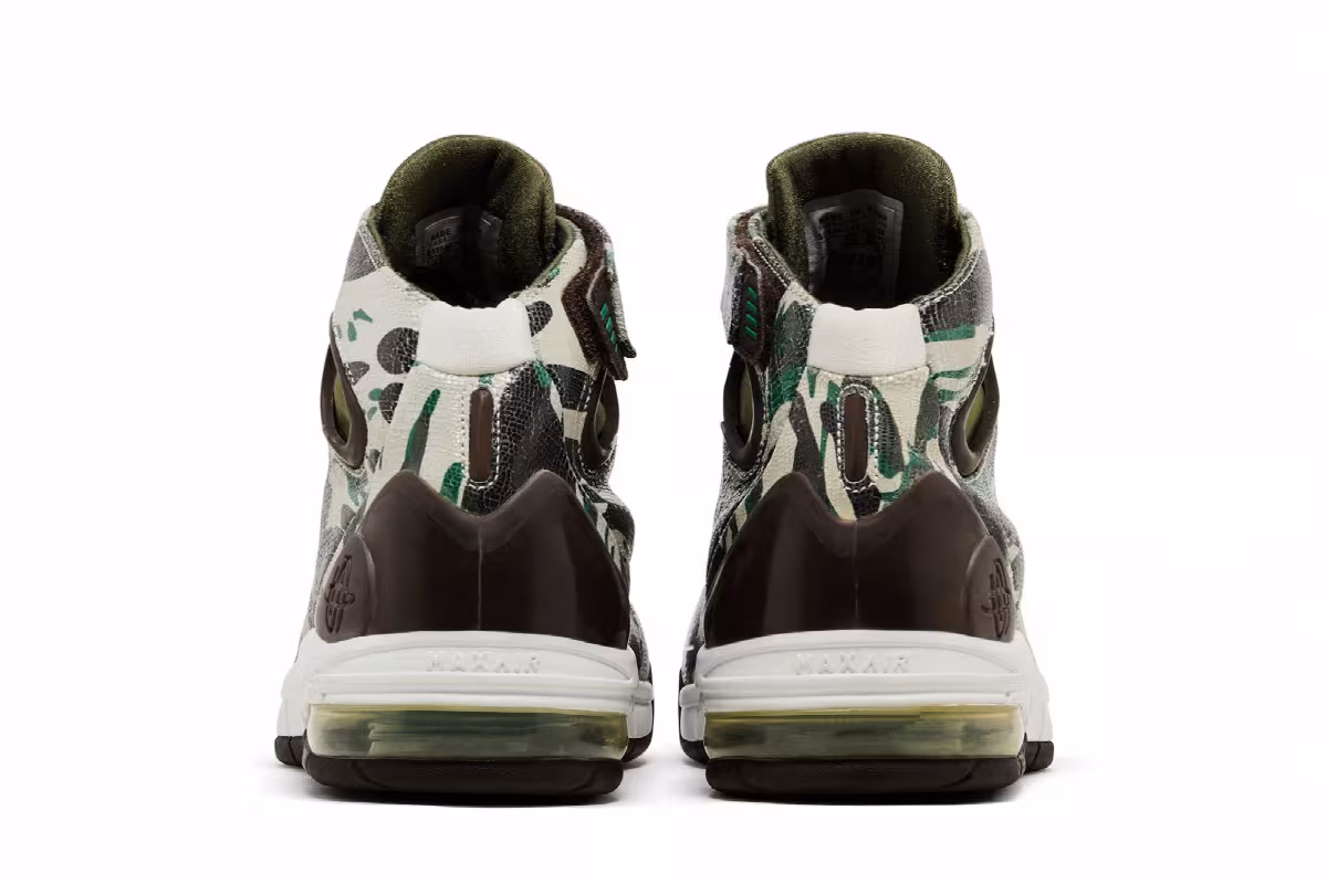 Nike Air Max Huarache 2K4 Olive Camo, view 7