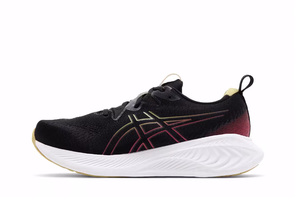 Asics Gel Cumulus 25 Black Electric Red, view 4