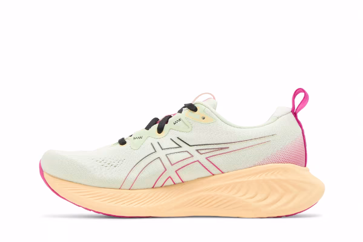 Asics Women's Gel Cumulus 25 Whisper Green Pink Rave, view 4