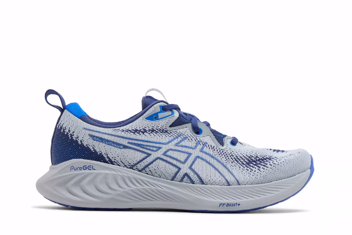 Asics Gel Cumulus 25 Piedmont Grey Illusion Blue, view 2