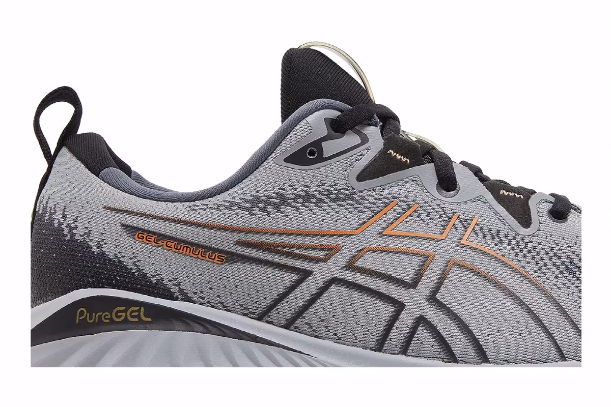 Asics Gel Cumulus 25 Wide Sheet Rock Sun Peach, view 3