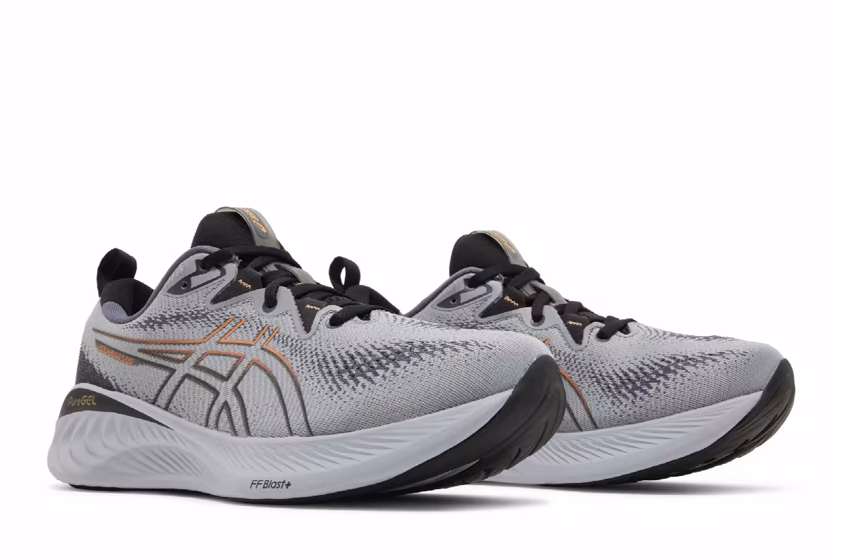 Asics Gel Cumulus 25 Wide Sheet Rock Sun Peach, view 9