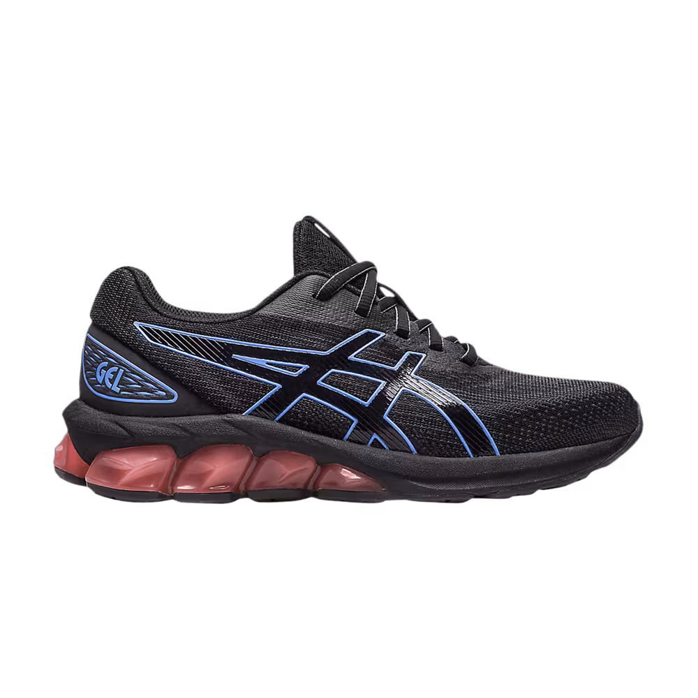 ASICS Women's Gel Quantum 180 7 Black Periwinkle Blue