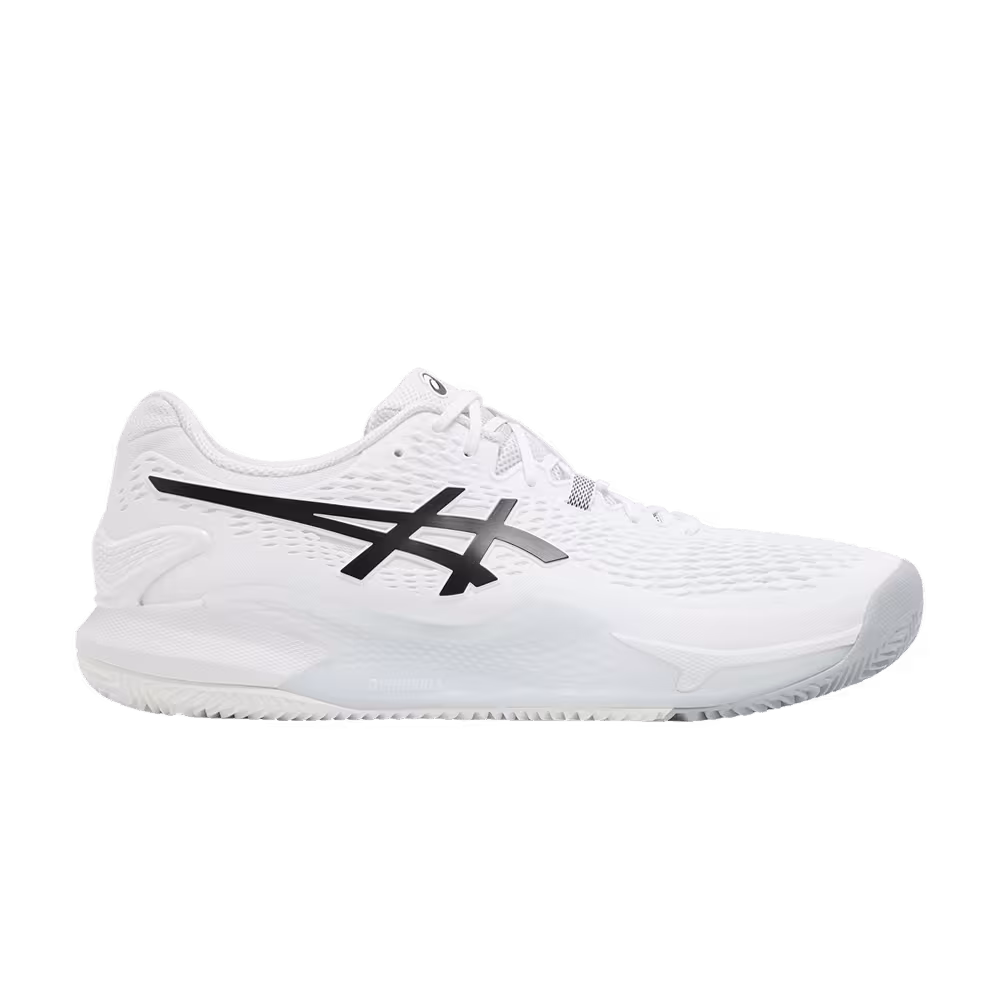 ASICS Gel Resolution 9 Clay White Black