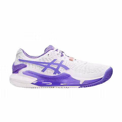Asics Wmns Gel Resolution 9 Clay 'White Amethyst'