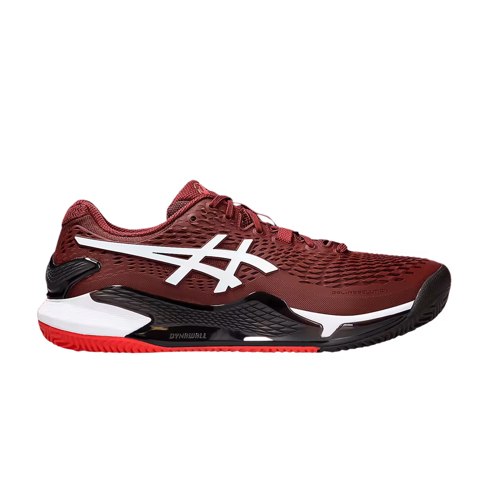 Asics Gel Resolution 9 Clay Antique Red