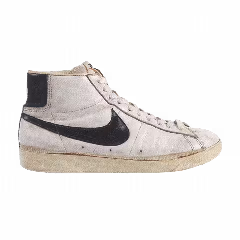Nike Blazer High 'White Black Heel'
