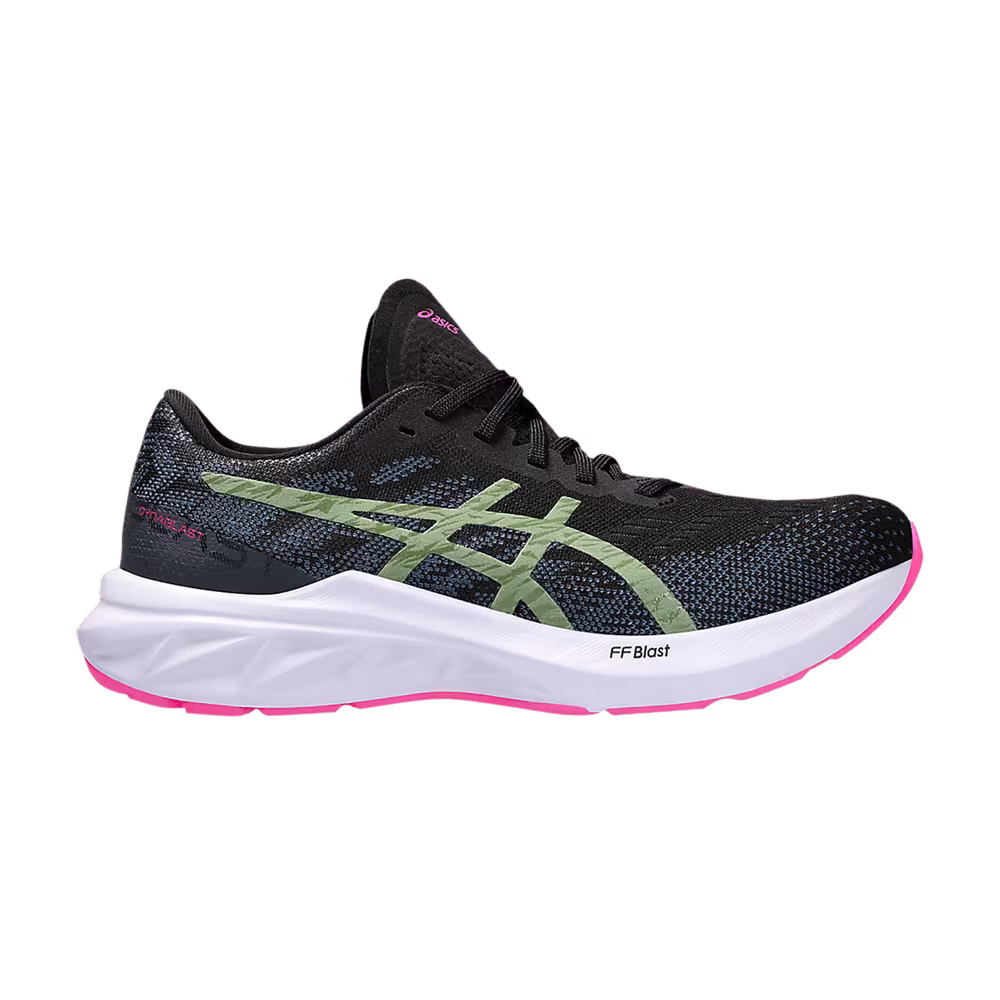 Asics Women's DynaBlast 3 Black Cedar Green