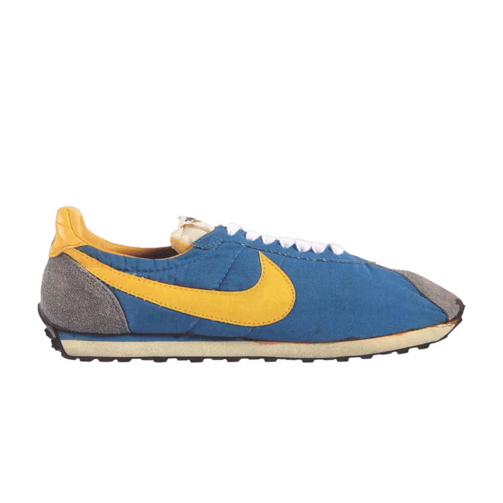 Nike Waffle Trainer Blue Yellow 1979
