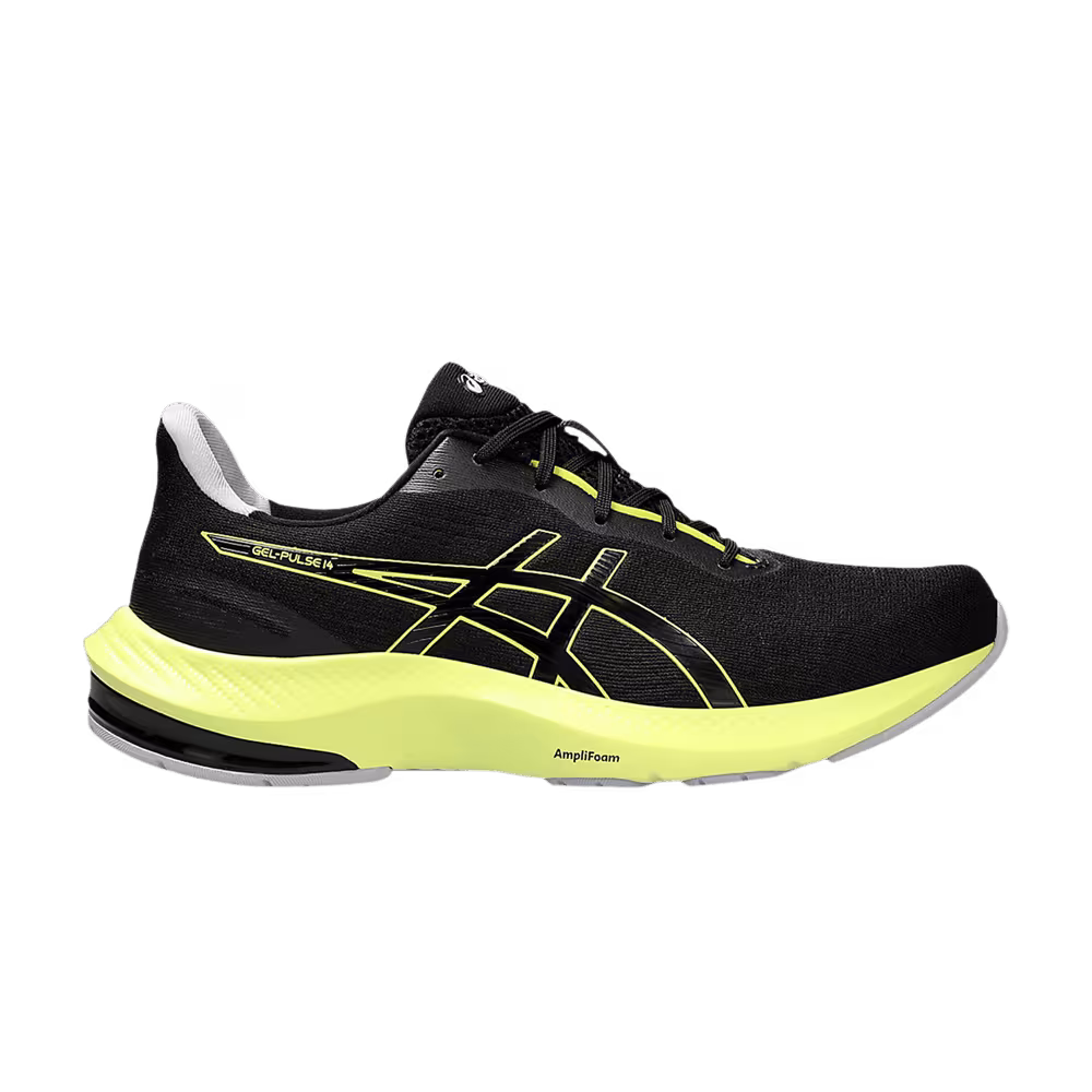 Asics Gel Pulse 14 Black Glow Yellow