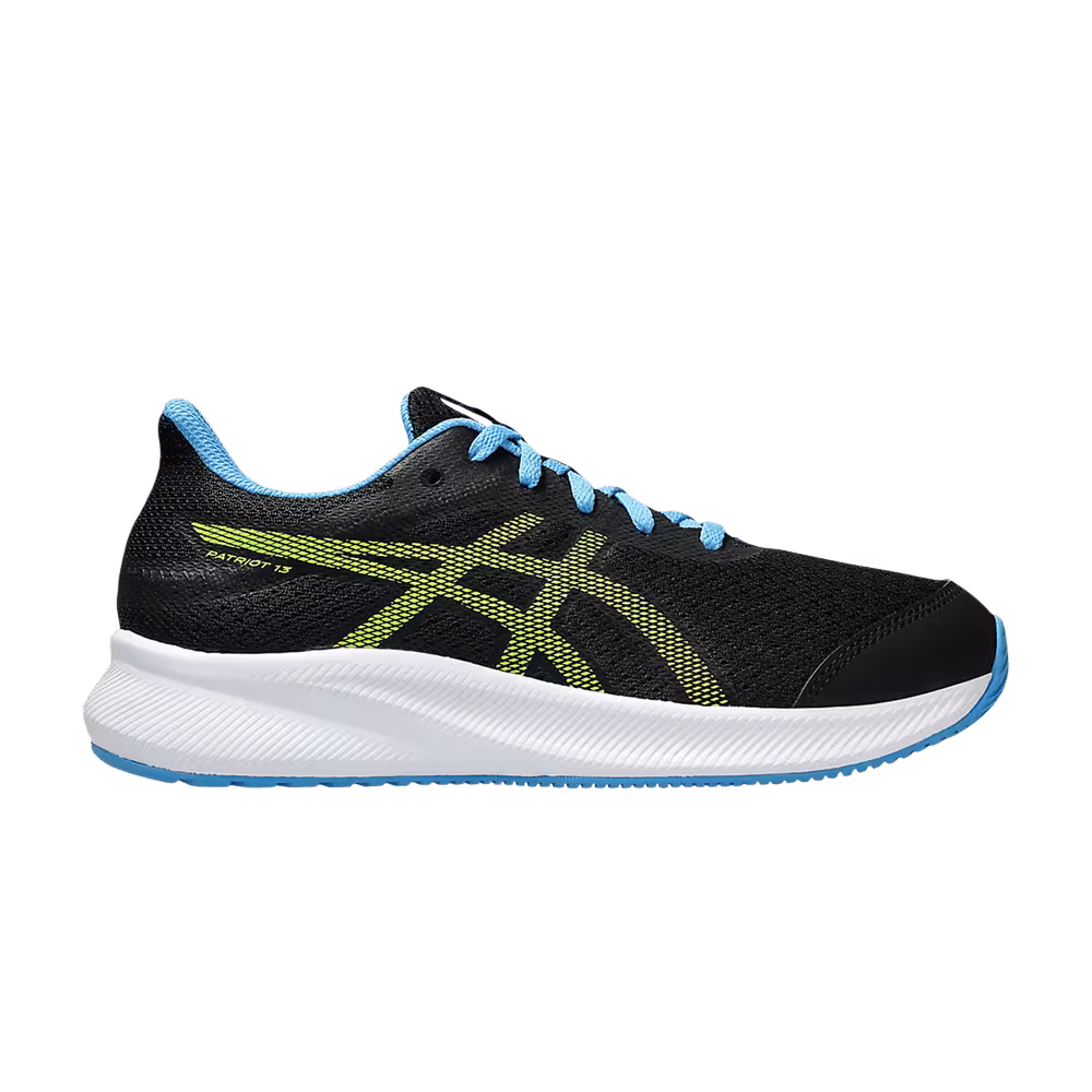 Asics Patriot 13 GS Black Electric Lime
