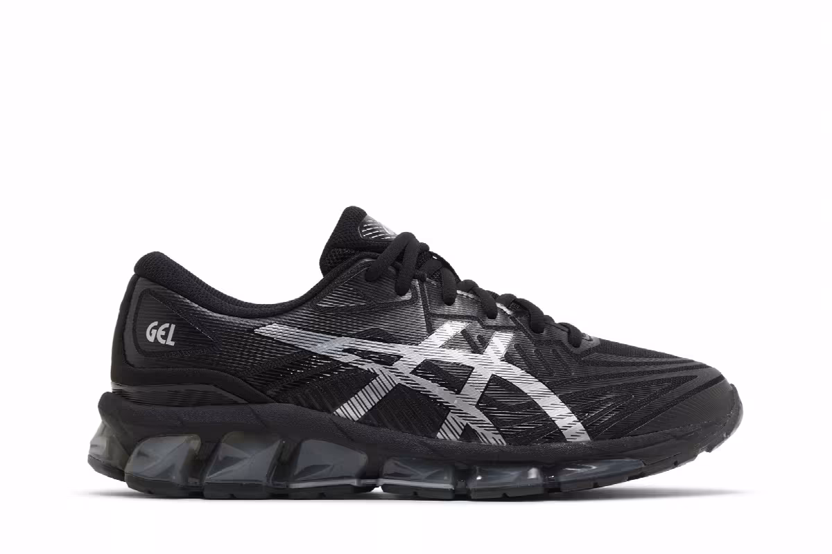 Asics Gel Quantum 360 7 Black Pure Silver, view 2