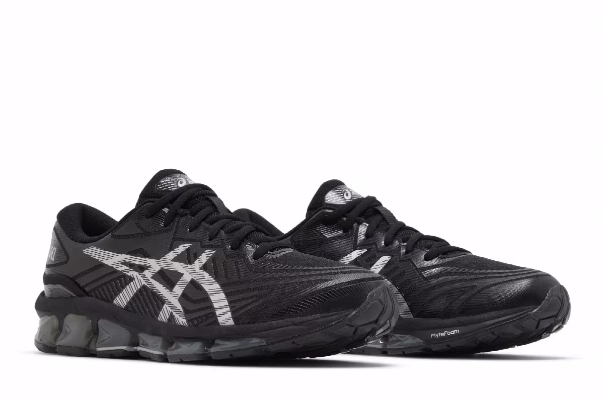 Asics Gel Quantum 360 7 Black Pure Silver, view 9