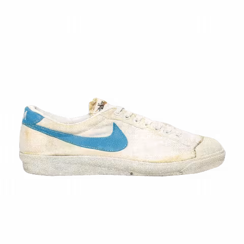 Nike All Court Canvas Low 'White Blue'