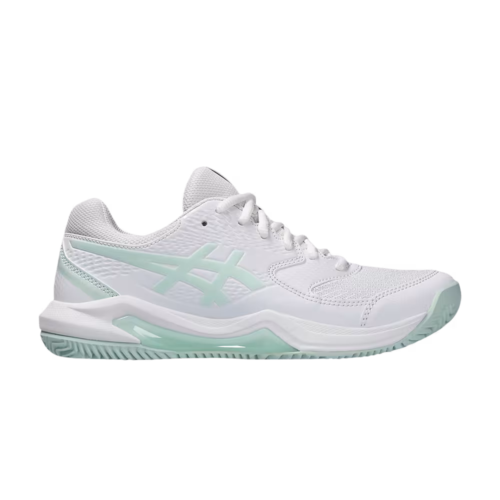 Asics Women's Gel Dedicate 8 Clay White Pale Blue