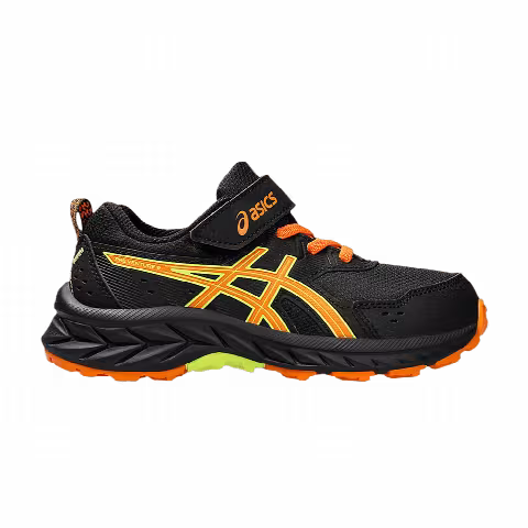 Asics Pre Venture 9 PS 'Black Bright Orange'