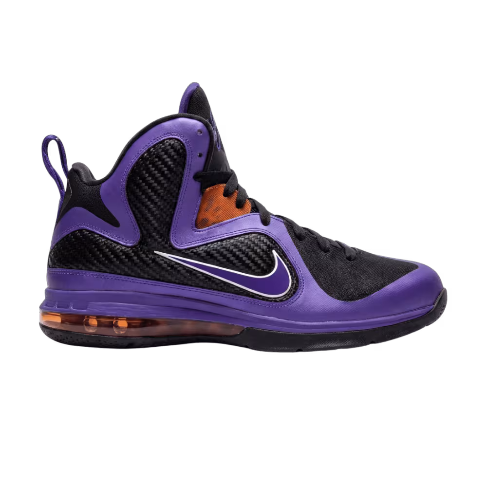 Diana Taurasi x Nike LeBron 9 PE Black Court Purple