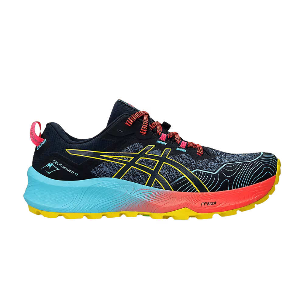 Asics Women's Gel Trabuco 11 French Blue Coral Gradient