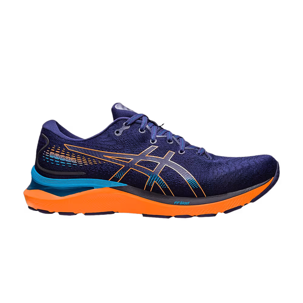 Asics Gel Cumulus 24 Indigo Blue Sun Peach
