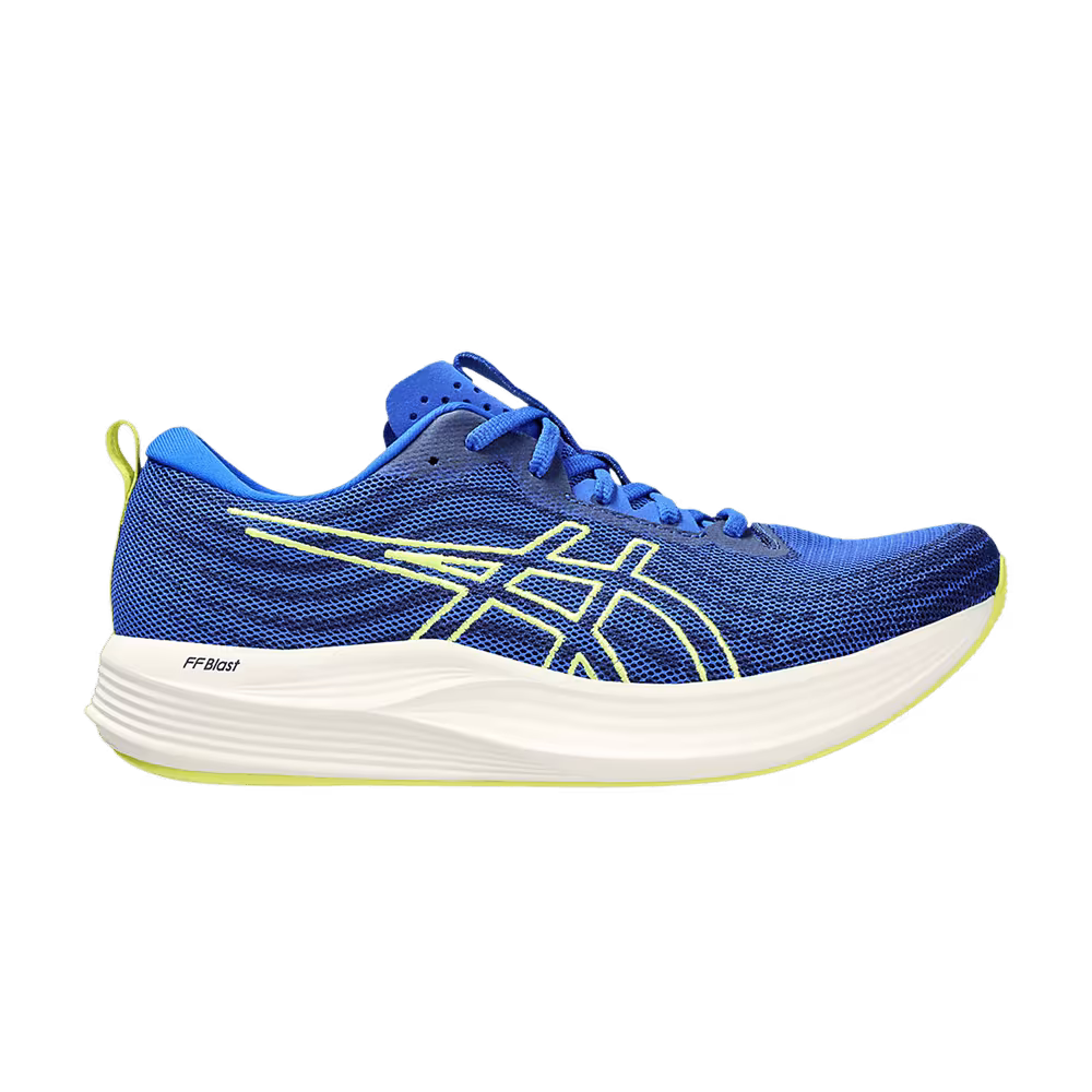 Asics EvoRide Speed Wide Illusion Blue Glow Yellow