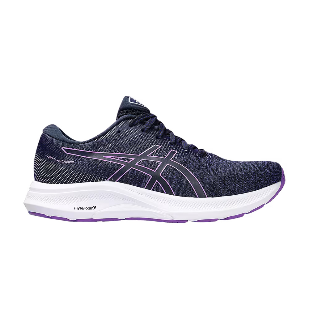 Asics Women's GT 4000 3 Wide French Blue Cyber Grape