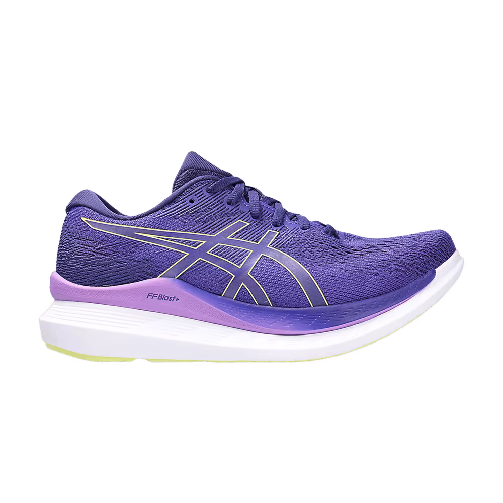 Asics Women's GlideRide 3 Dive Blue Eggplant