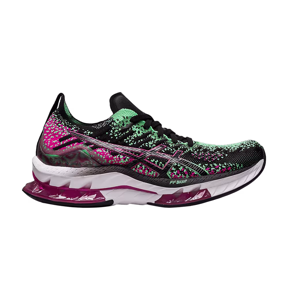Asics Women's Kinsei Blast Black Pink Rave